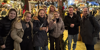 Team IRWP auf dem Weihnachtsmarkt