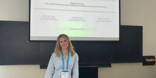 Celine Daute at the EAA in Prague